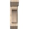 Ekena Millwork Legacy Slat Smooth Bracket w/ Offset Brace, Douglas Fir, 5 1/2"W x 16"D x 20"H BKT0604X16X20LEC06SDF - alternate 2
